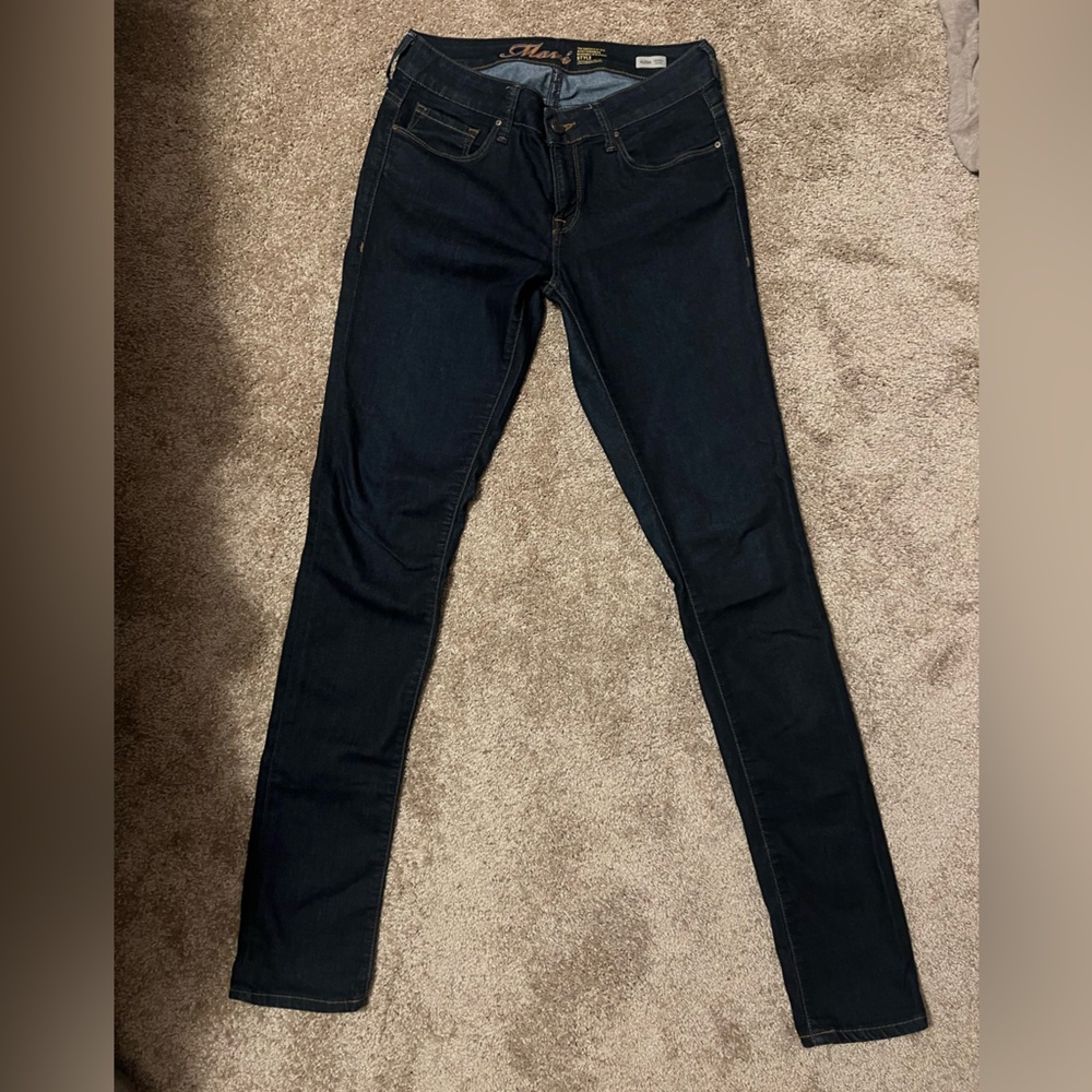 Mavi Alexa Mid Rise Skinny Jeans 27 long